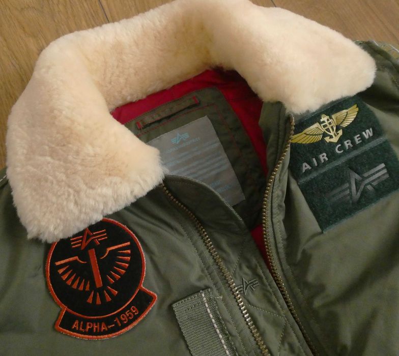Kurtka damska ALPHA INDUSTRIES Injector III Force pilotka LOTNICZA M/L