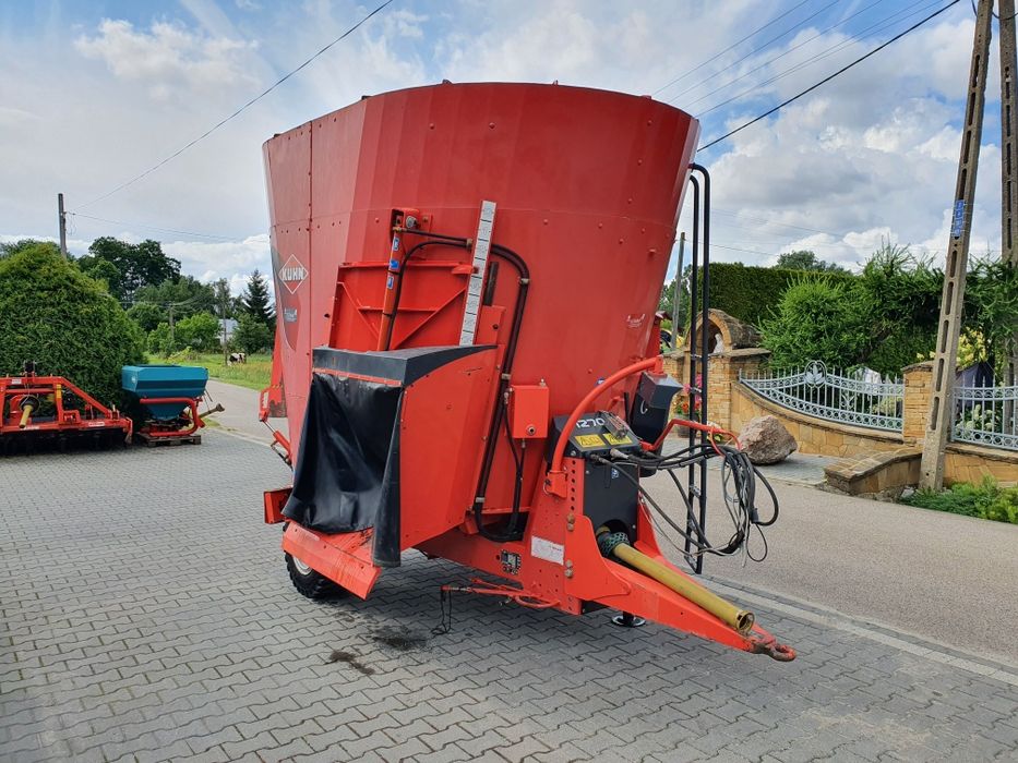 Wóz paszowy, paszowóz Kuhn Euromix 1270 Waga