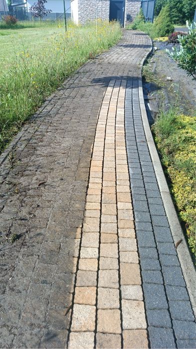 Mycie  elewacji, kostki brukowej, dachow