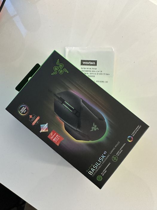 Novo - Rato Gaming RAZER Basilisk V3 (26000 dpi - Preto)