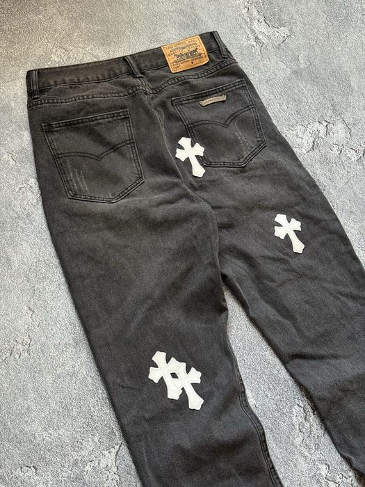 Джинсы Levis Chrome Hearts