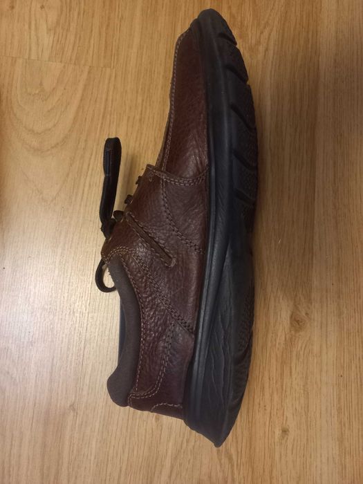 Мужские новые  кожаные туфли Clarks 42 p.