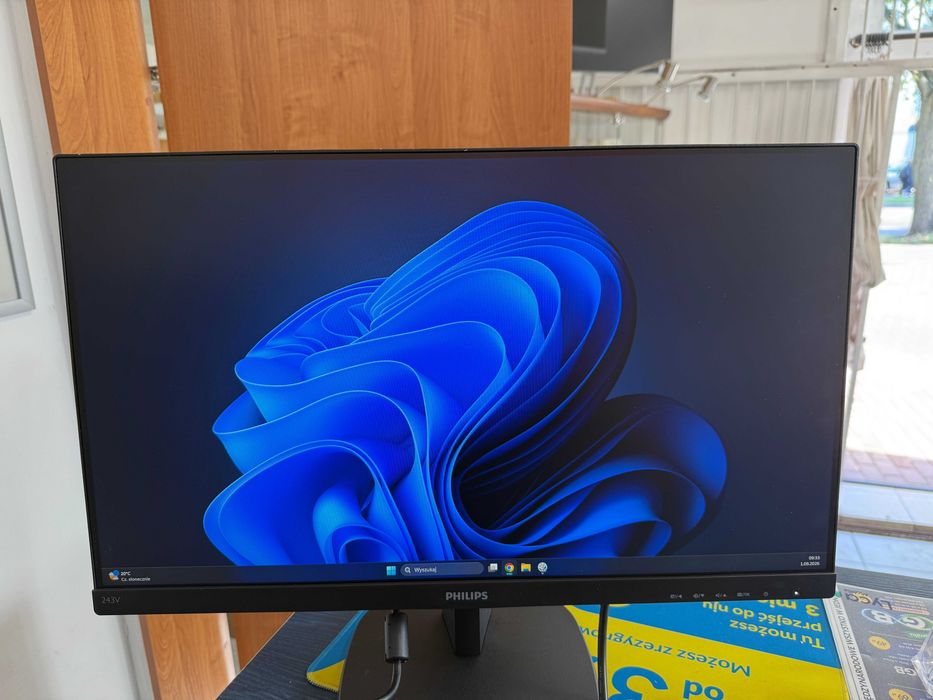 (40) monitor Philips V Line 243V7QJABF LED 24"