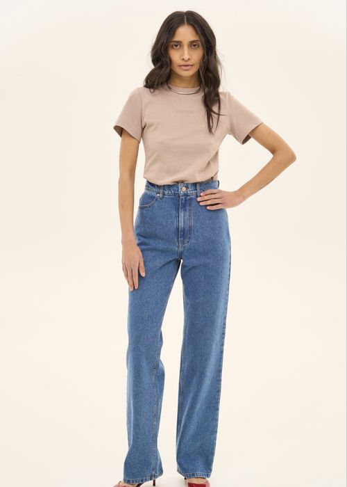 Match denim (ex why not denim) джинси прямі сині