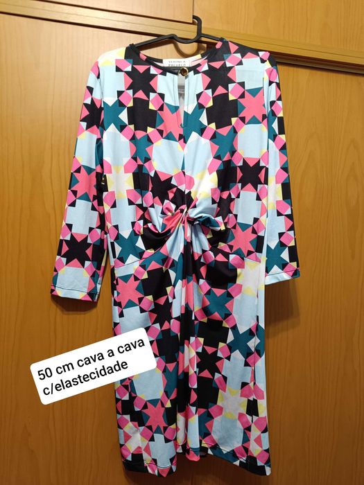 Vestidos de senhora medidas nas fotos