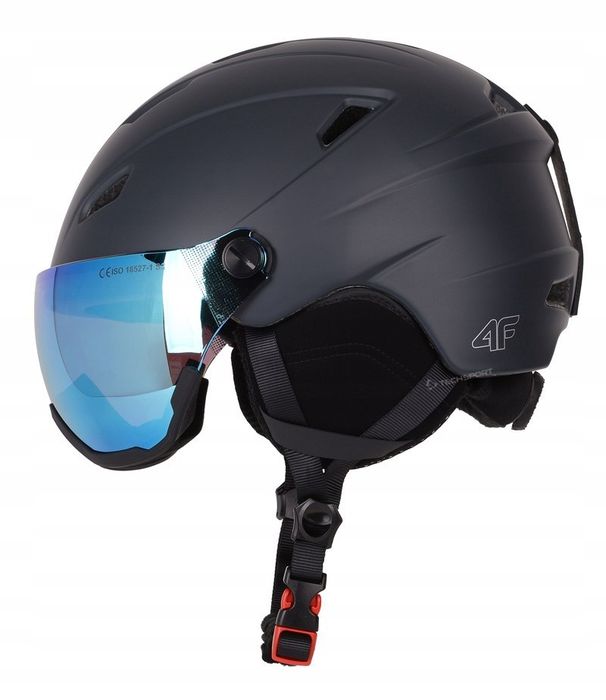 4F Kask Narciarski Z Szybą Wizjer Rozm Xs/S 52-56Cm