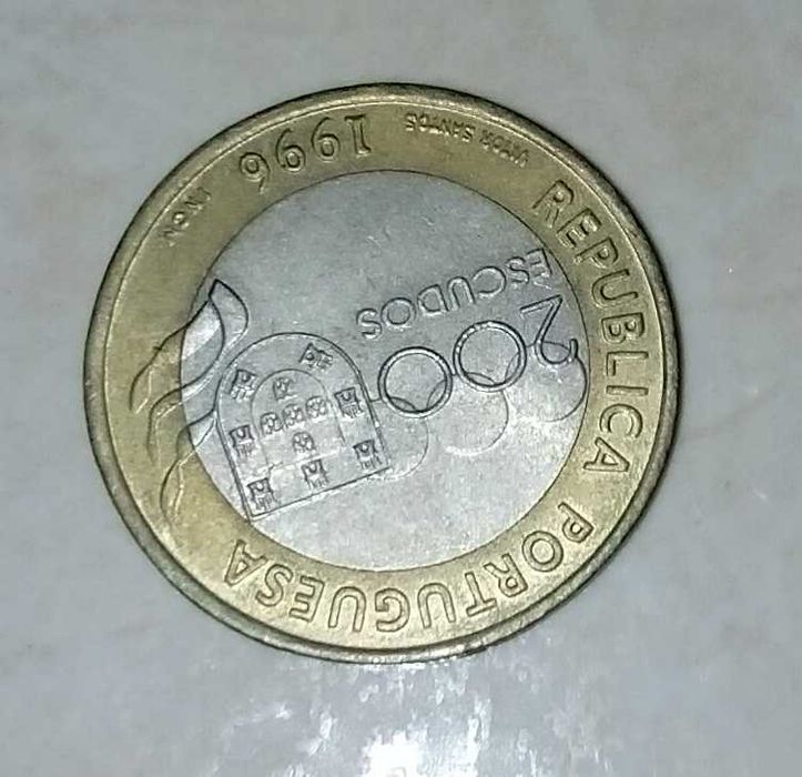 moedas de 200 escudos comemorativas