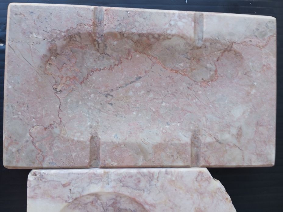 Conjunto de cinzeiros de pedra
