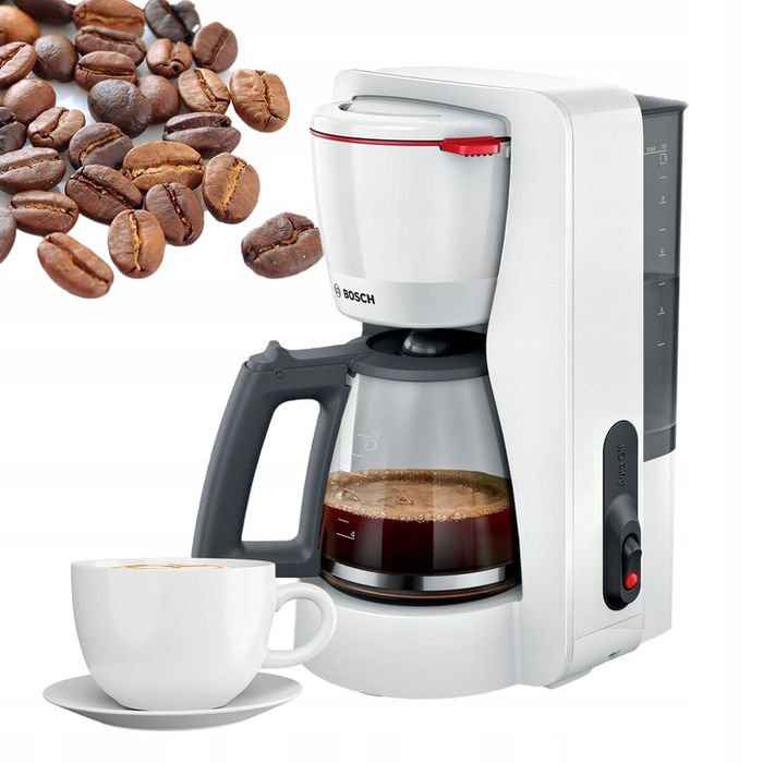 ekspres przelewowy bosch mymoment tka2m111 1,4l 1200w blokada kapania biały