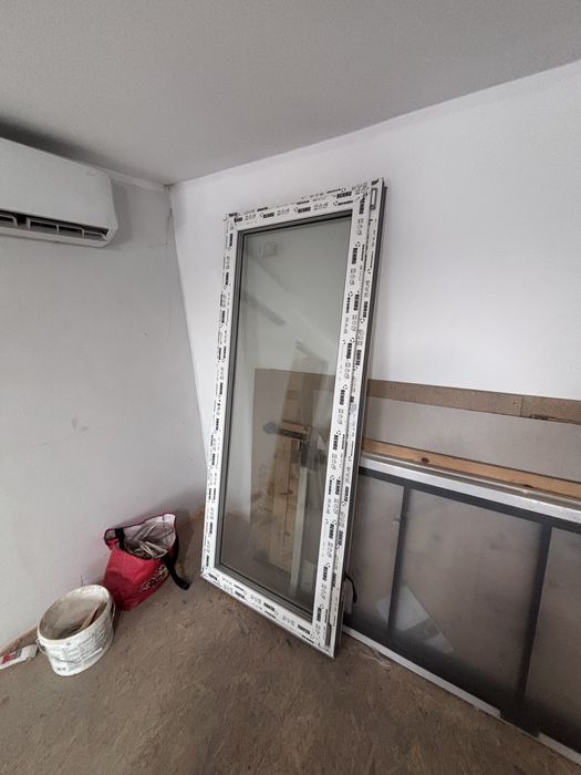 Okno pcv 86cm / 209 cm nowe balkonowe