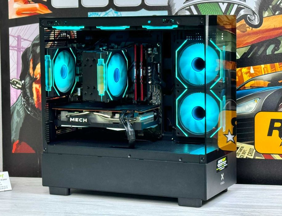 ТІЛЬКИ ЗІБРАЛИ!!! Сучасний ігровий ПК / AMD Ryzen 5 5600 / RX 6700 XT 12Gb