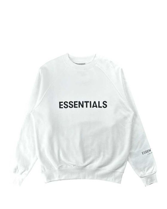 Світшот Fear Of God Essentials Crewneck Pullover Sweatshirt Black \ Cement \ Alfalfa Sage \ Taupe \ Buttercream \ White