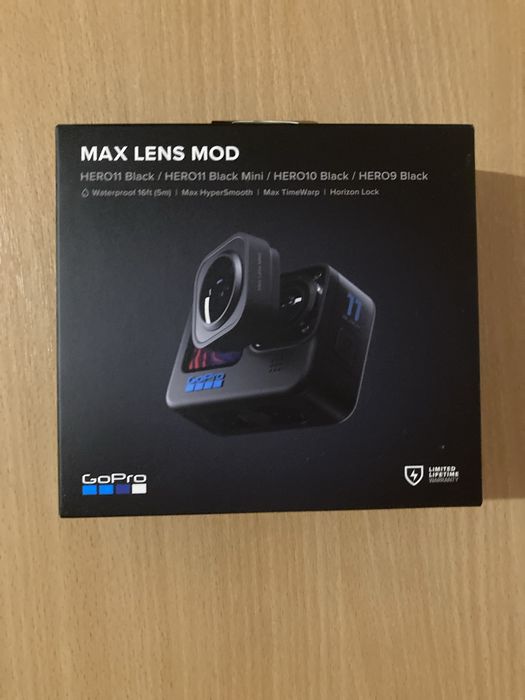 GoPro Max Lens Mod Лінза для HERO11 HERO10 HERO9 Black / Black Mini