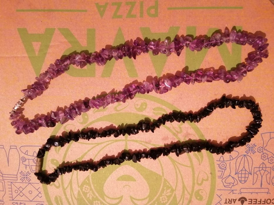 Бусы с натуральным камнем