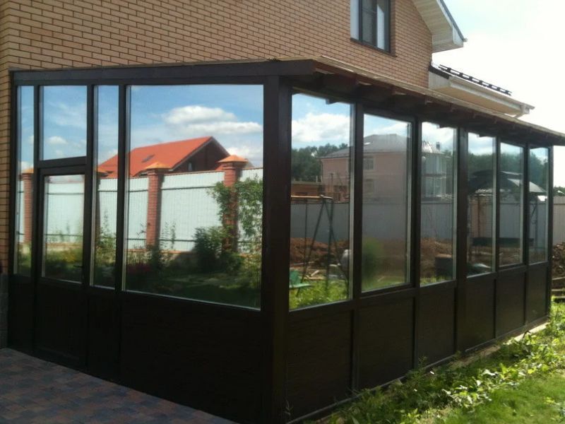 Зеркальная пленка для окон архитектурная пленка зеркала тонировка окна