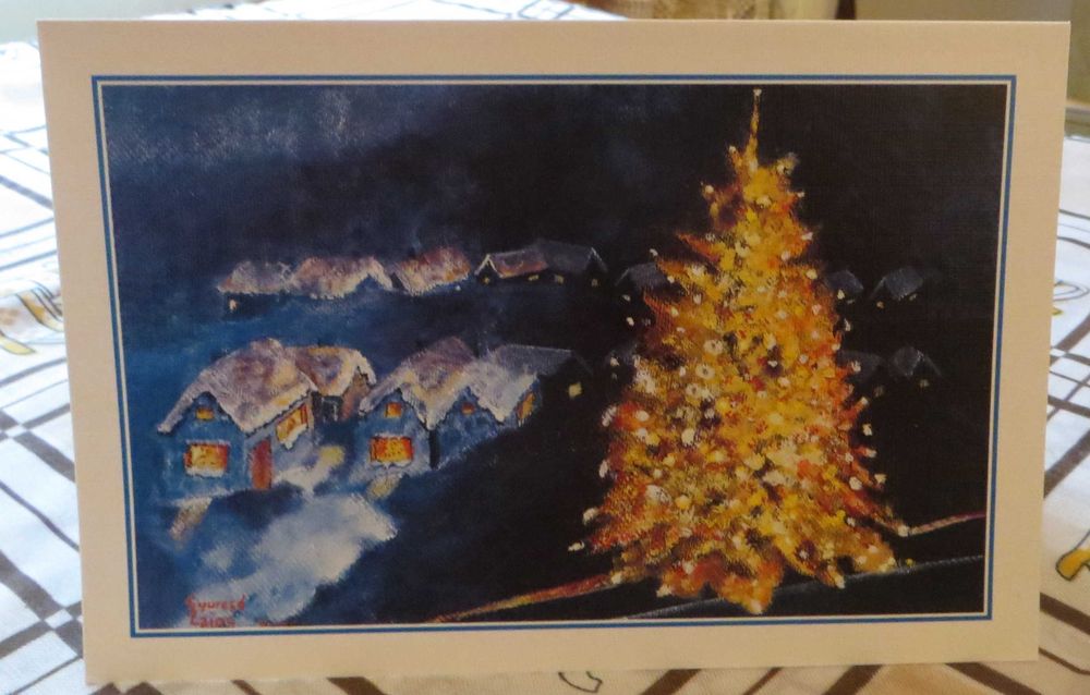 Postais Pintados c/ a boca e c/ o pé - Total 5 Postais