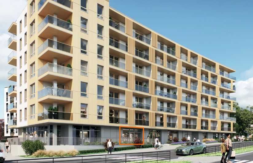 Wynajmę Lokal użytkowy usługowy 56m2 na wynajem Białystok ul. Boh. Getta, Czysta