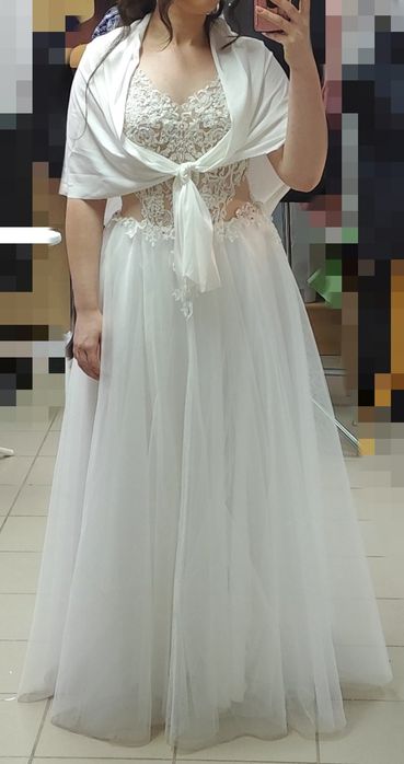 Wygodna suknia ślubna