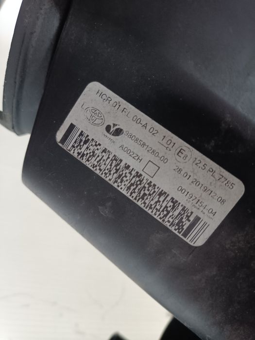 Toyota proace citroen jumpy peugeot expert zestaw lamp reflektorów prz