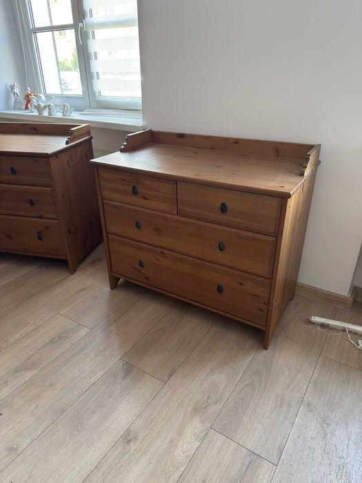 Komoda drewniana Ikea Leksvik