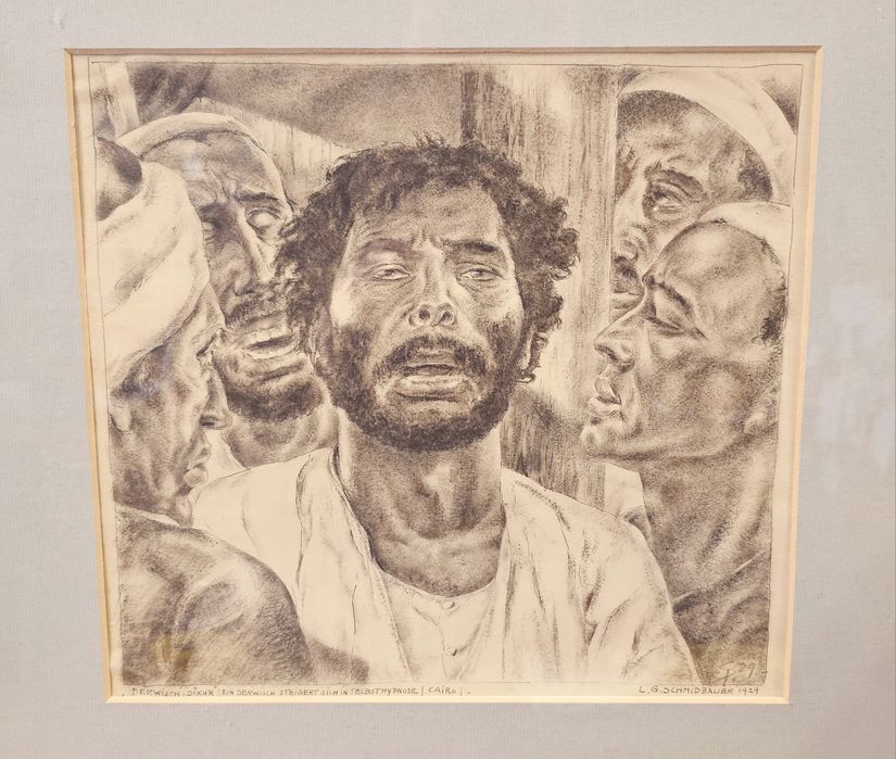 Stara grafika - Ludwig Gottfried Schmidbauer