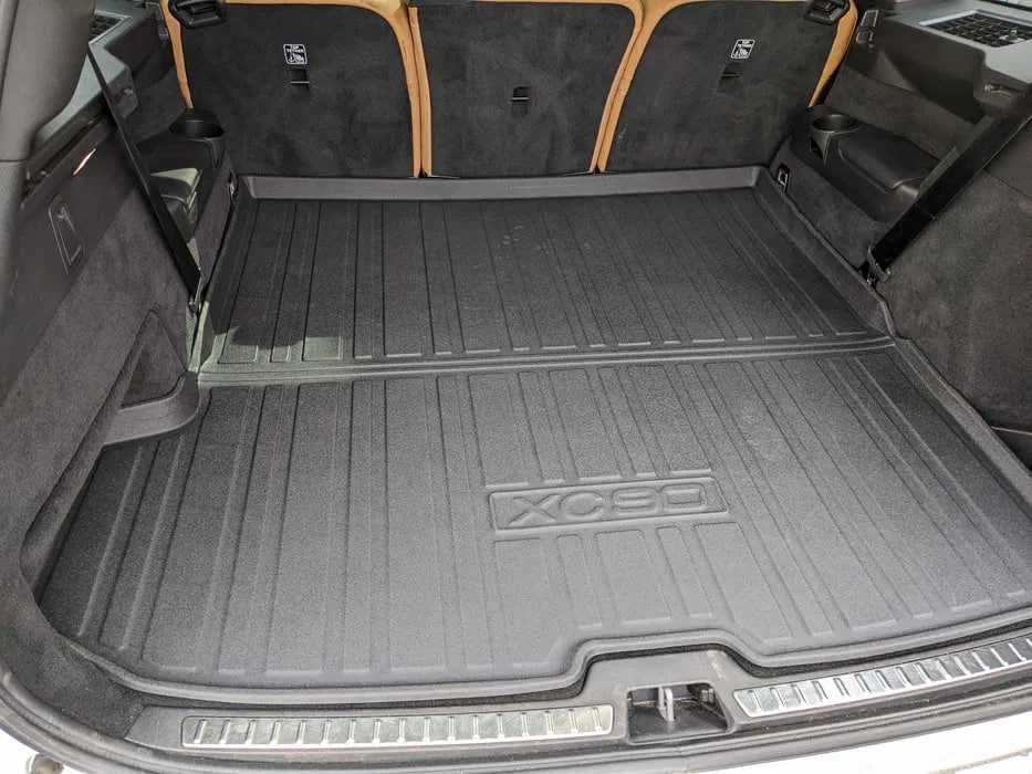 Коврик ковер в багажник Volvo ХС90 2015+ Вольво XC90 3D Трансформер