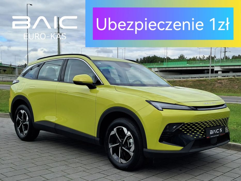 BAIC 5 Baic 5 Business 2025 żółty