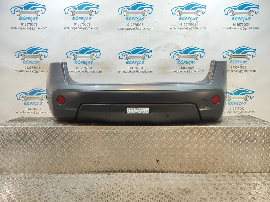 Parachoques Traseiro Original Nissan Qashqai J10 Sensores De