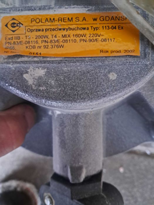 Oprawa  przeciwwybuchowa 113-03Ex