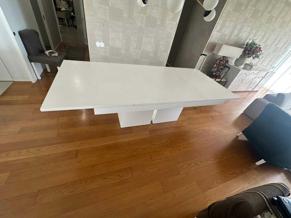 Mesa de Jantar lacada branca