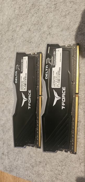 RAM T-Force Delta RGB 16GB (2x8GB) DDR4 3200MHz CL16 – Gaming