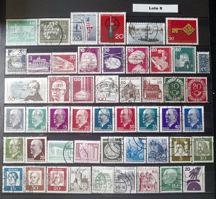 Vários Lotes - 50 Selos Alemanha