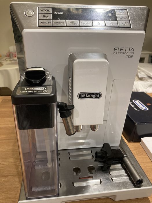 Express ekspres do kawy 3 lata Delonghi electta cappuccino ecam45.76x