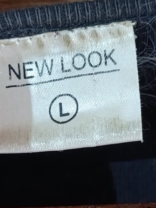 Czarna bluzeczka New Look rozmiar M-L wymiary na fotkach