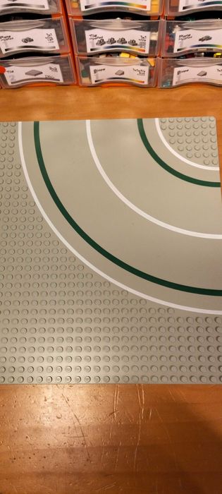 Lego Town Baseplates Curva