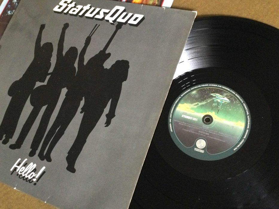 Hard Rock: Stray Status Quo Walter Rossi Billy Workman 4LP Winyle Tanio