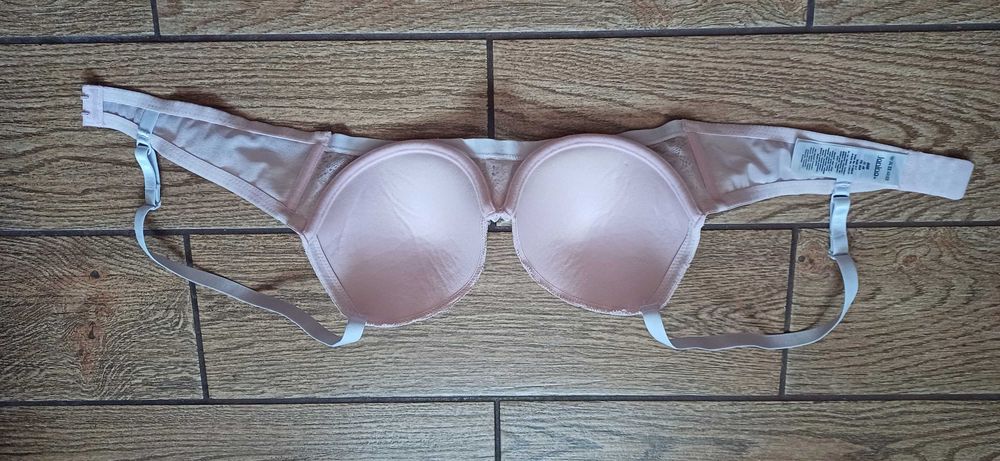 Różowy biustonosz Janina r. 80 B push up
