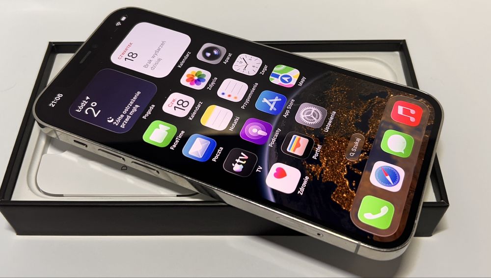  IPhone 12 PRO | dysk 256GB | bateria 100% | stan bardzo dobry.