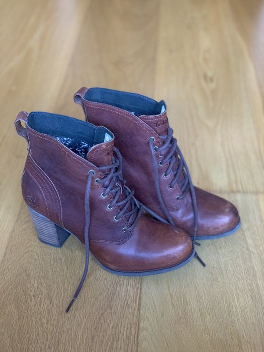 Botas de salto alto da Timberland