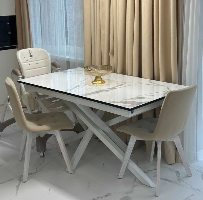 Стіл стол лофт обідній кераміка керамограніт виготовлення