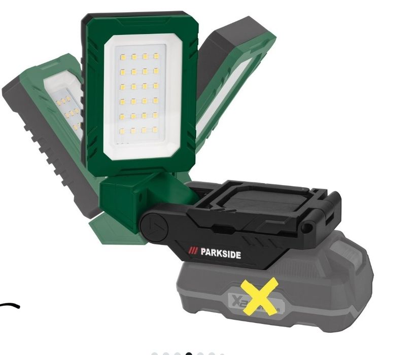 Акумуляторний LED фонарик  parkside