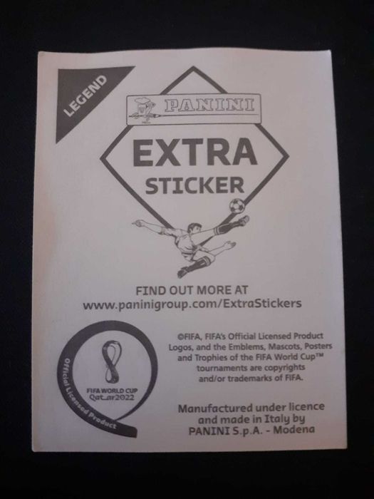 Carta Kevin de Bruyne - Extra Sticker Legend - Qatar 2022