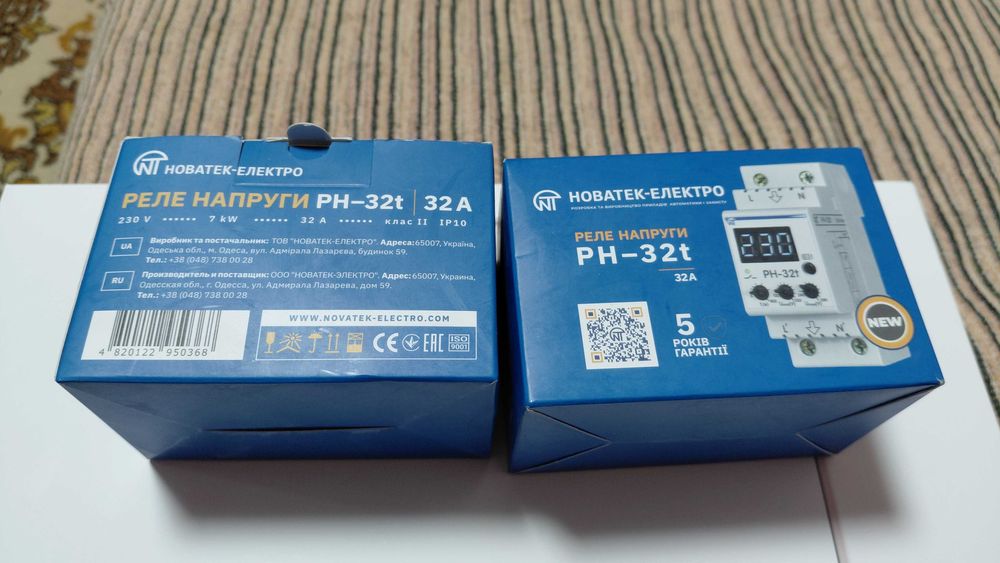 Реле напруги PH-32t, Новатек - електро