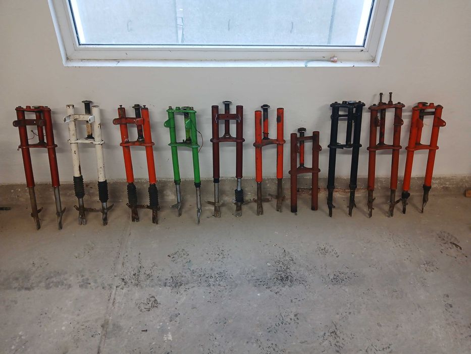 Schowek puszka boczki Romet 200 205 lagi błotnik widelec wahacz siedze