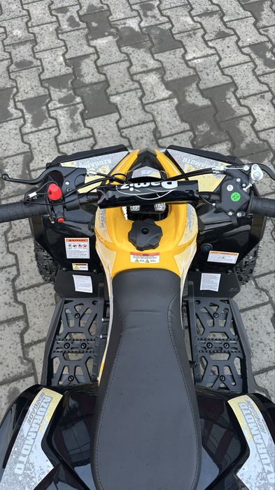 Дитячий бензиновий квадроцикл Renegade Highper 49cc, жовтий Для дитини