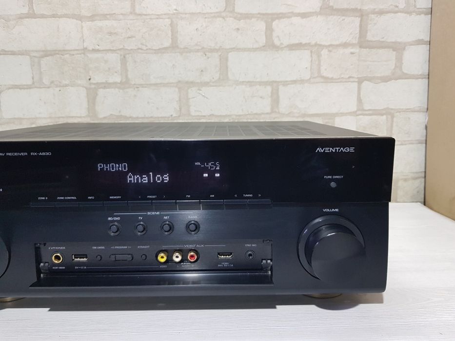 7.1AV Преміум ресивер Yamaha RX-A830, 7х160Вт,4K,HDMI,AirPlay,Flac