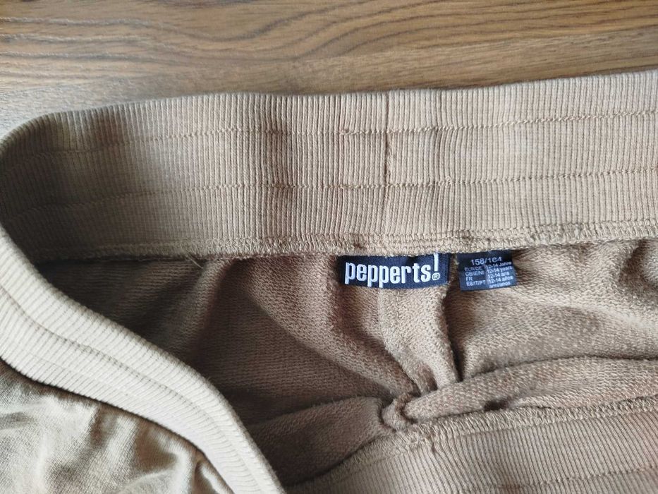 Spodnie dresowe pepperts! jasny brąz 158/164