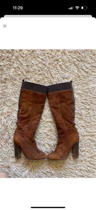 Чоботи замшеві Mario Muzi