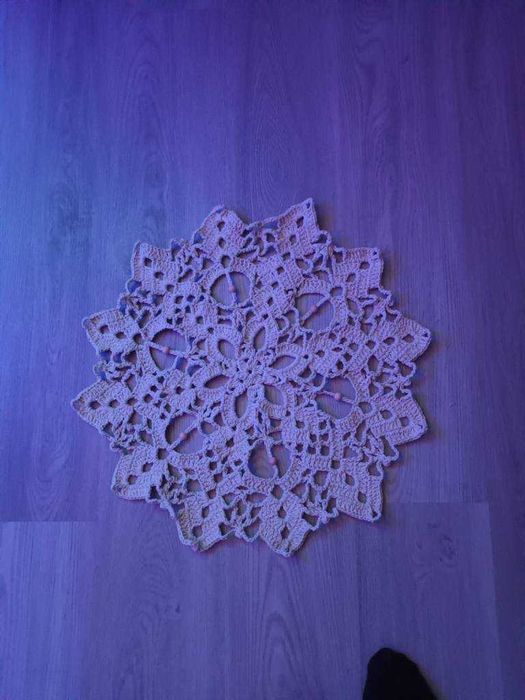 MANDALA em croché 60CMS