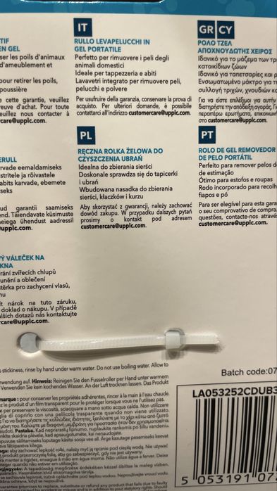 Żelowa rolka do ubrań sierść Beldray